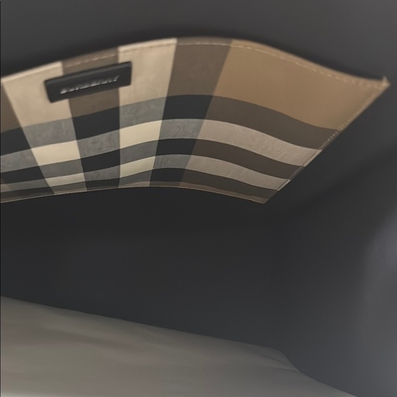 *SOLD* Burberry Brown and Red Designer Bags with Iconic Check Pattern - Picture 7 of 7